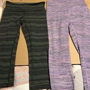 Lululemon Wunder Under‎ bundle Sz4